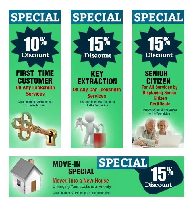 Locksmith Of Alexandria , Alexandria, VA 703-995-9963 - coupon9-set-four